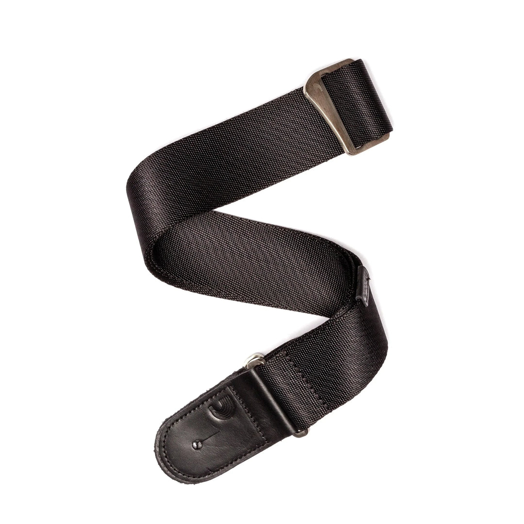D'Addario Premium Woven Strap Black 2"