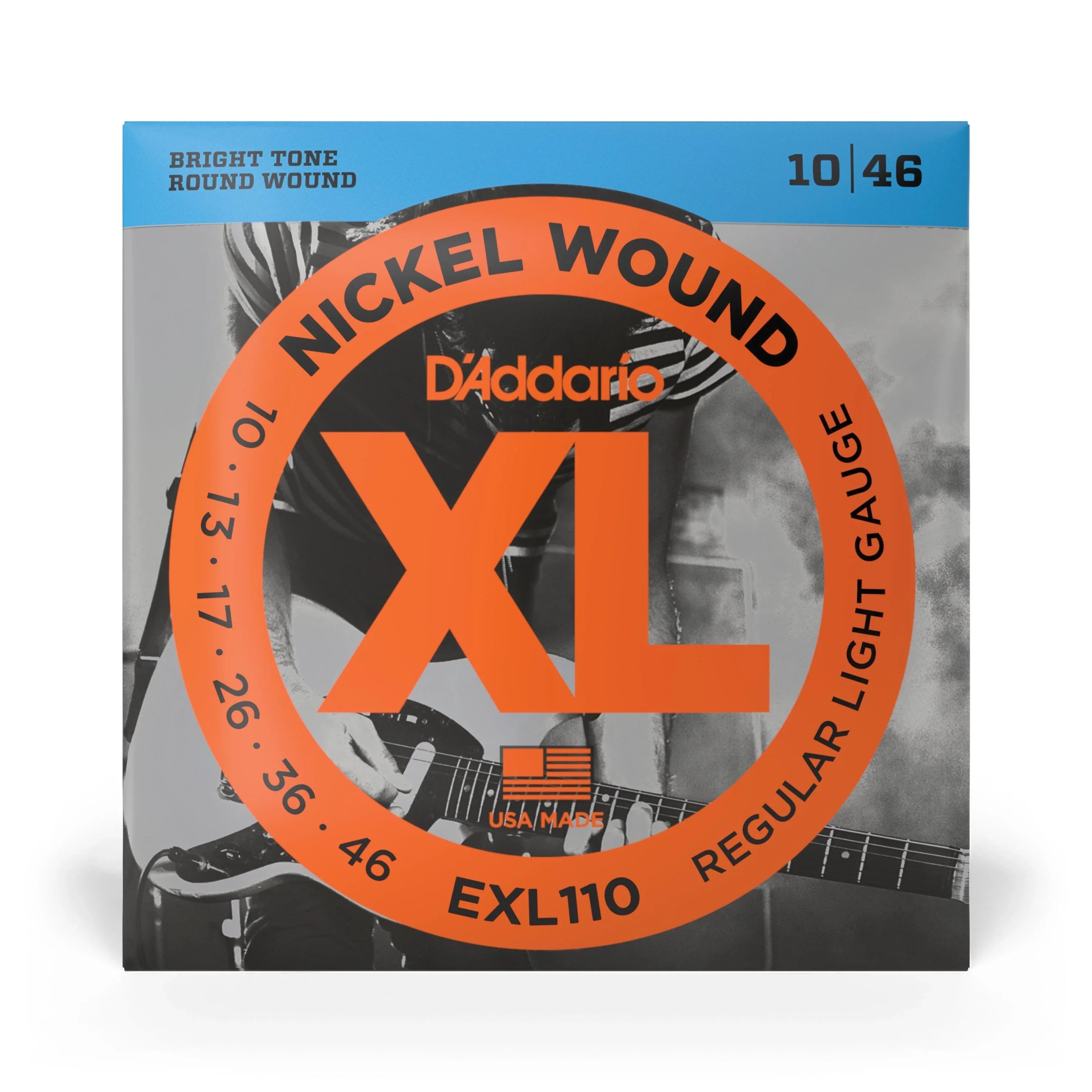 D'Addario XL Nickel 10-46 Regular Light – High Voltage Guitars