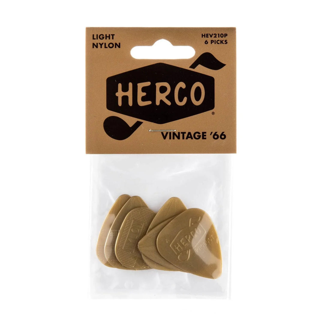 Herco HEV210P VINTAGE '66 PICK LIGHT GOLD