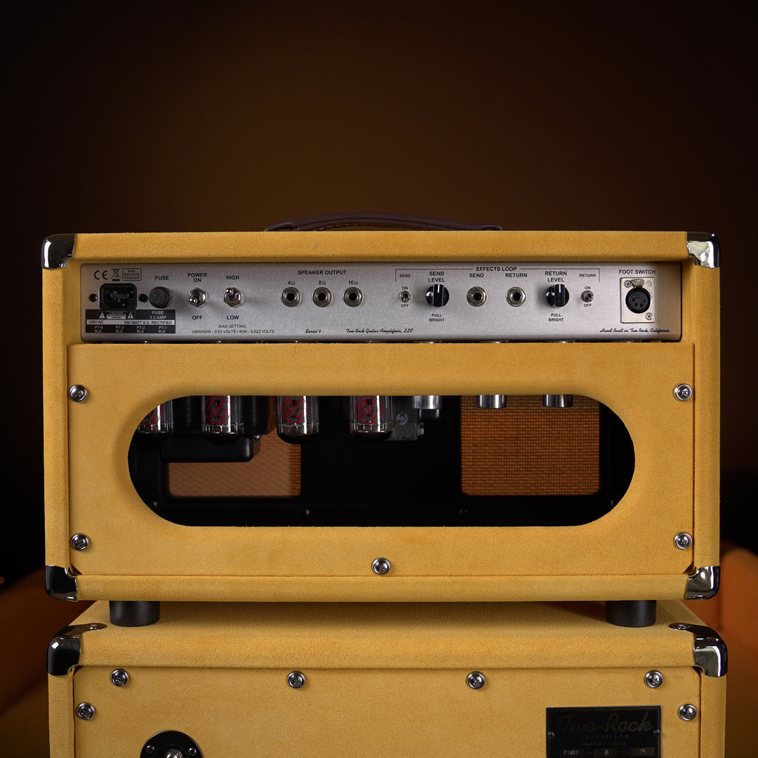 Two-Rock TS1 100w Head w/ 2x12 Cab - Gold Suede