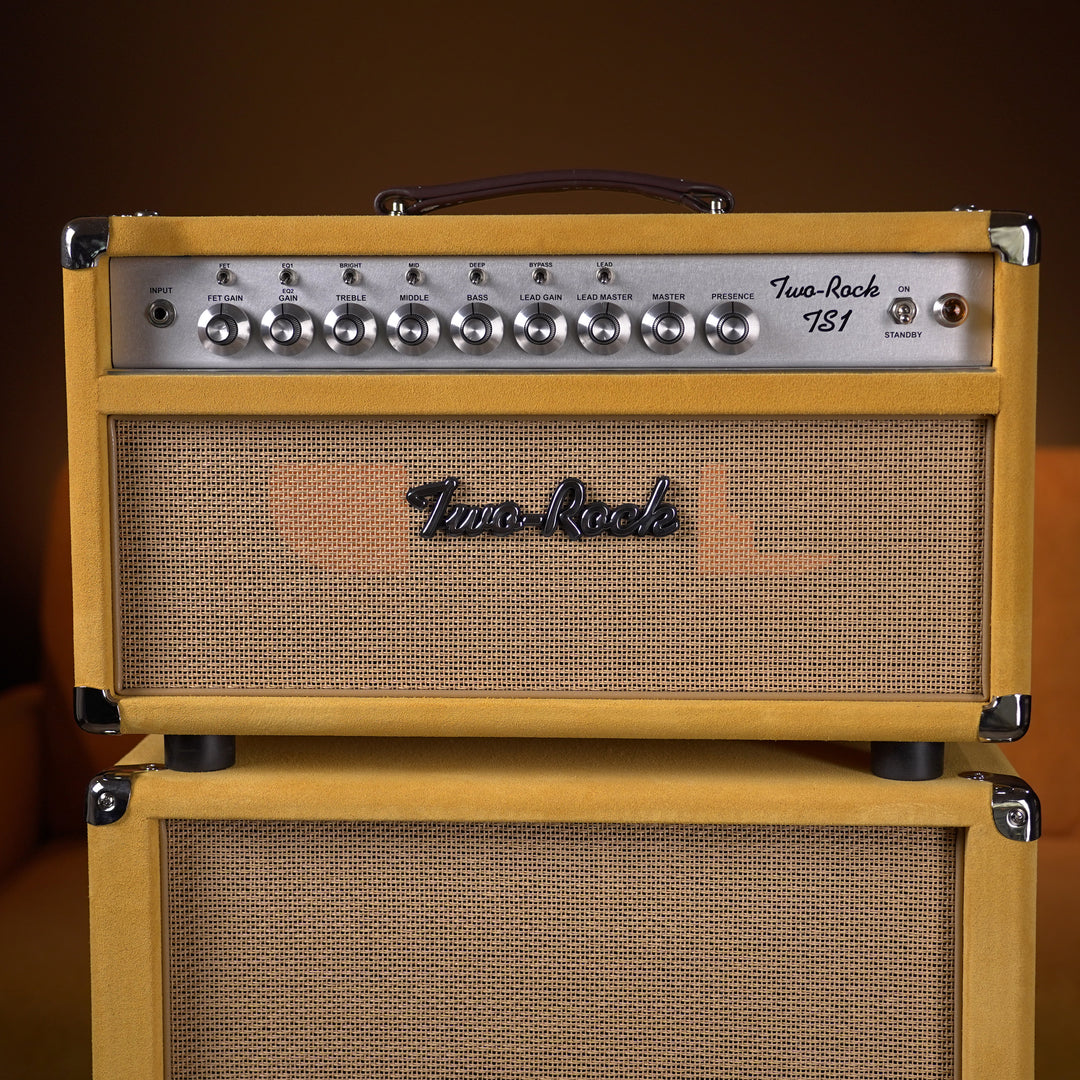 Two-Rock TS1 100w Head w/ 2x12 Cab - Gold Suede