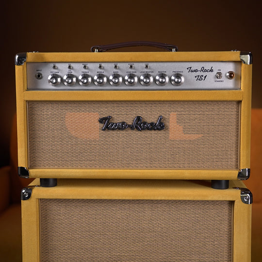 Two-Rock TS1 100w Head w/ 2x12 Cab - Gold Suede