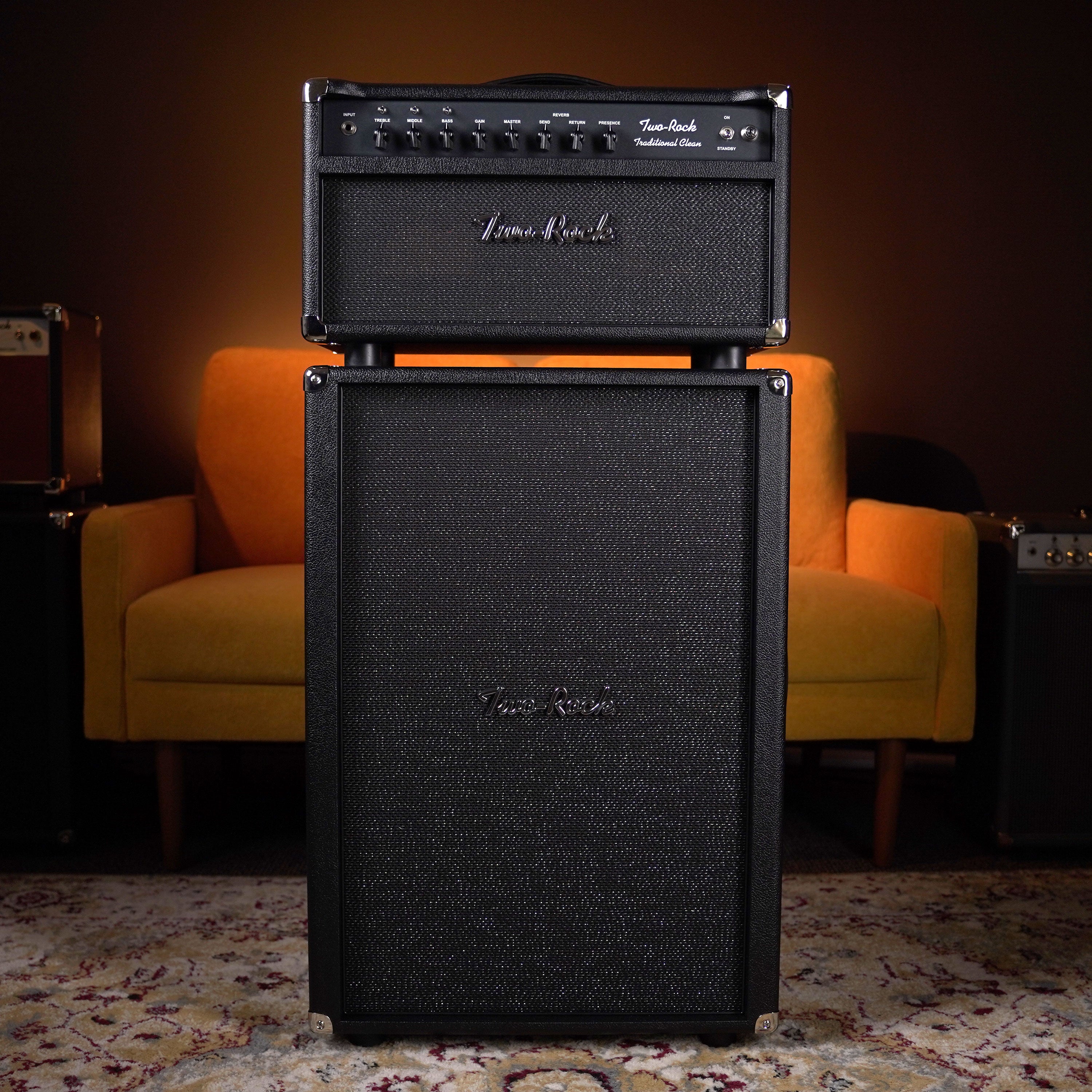 Two-Rock Traditional Clean 100w Head w/ 2x12 Cab - Black Bronco