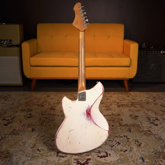 Novo Serus J - Olympic White over Candy Apple Red