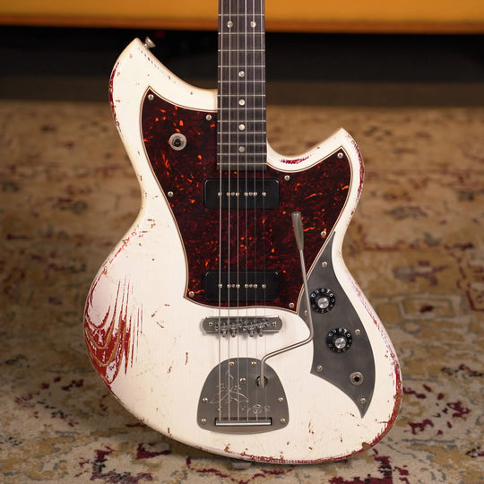 Novo Serus J - Olympic White over Candy Apple Red