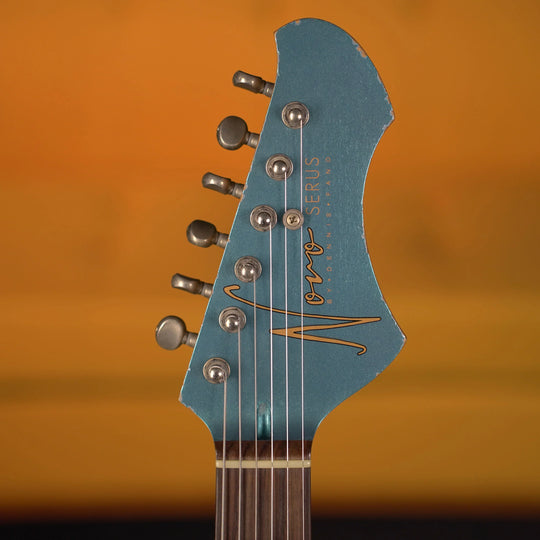 Novo Serus J - Lake Placid Blue over '64 3-Tone Sunburst