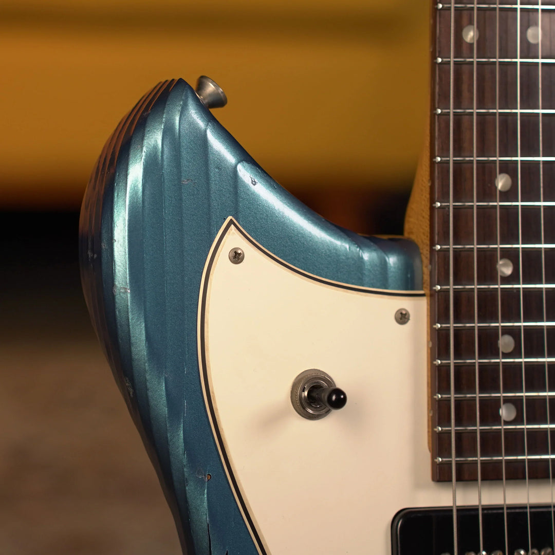 Novo Serus J - Lake Placid Blue over '64 3-Tone Sunburst