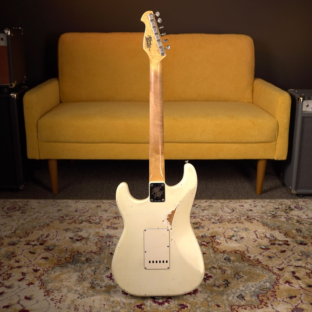 Mario Martin S-Style - Olympic White Over Burst