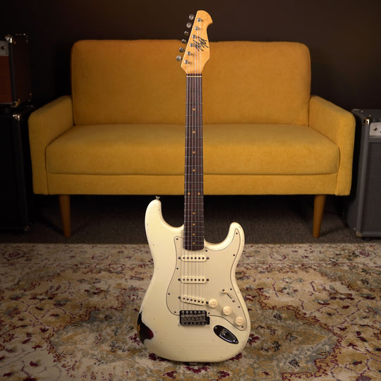 Mario Martin S-Style - Olympic White Over Burst