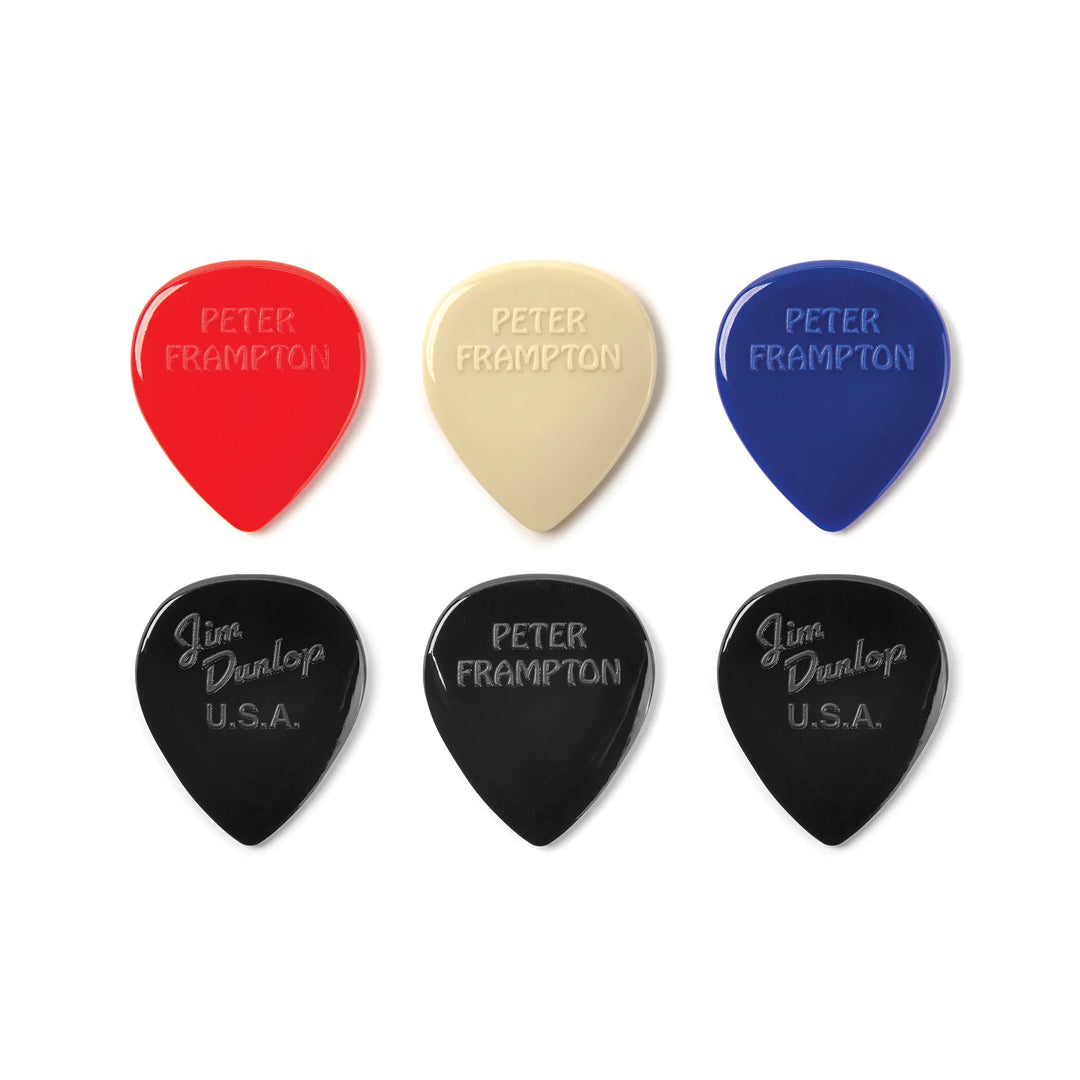 DUNLOP PETER FRAMPTON SIGNATURE PICKS PF599P - 6pk