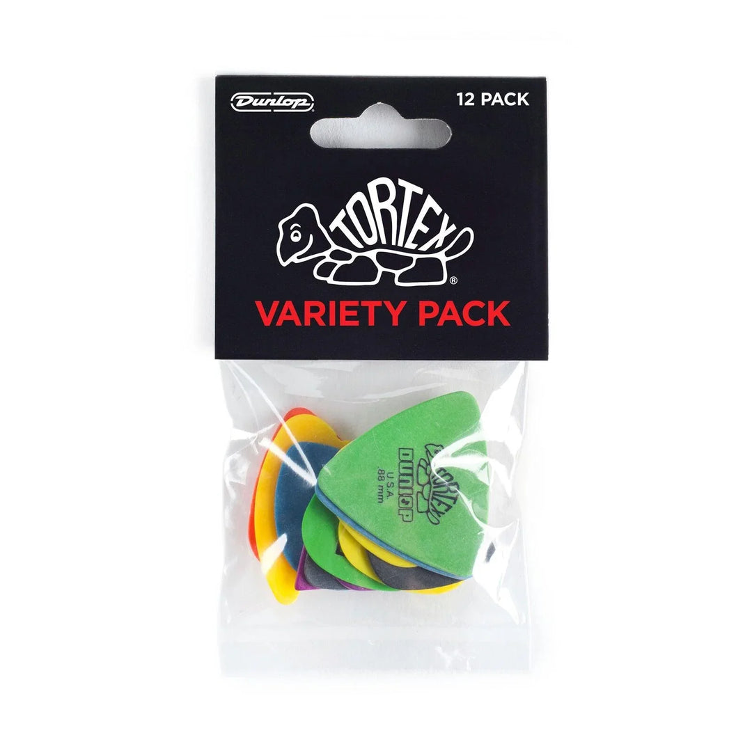 Dunlop PVP418 TORTEX® STANDARD PICK VARIETY PACK - 12 PACK