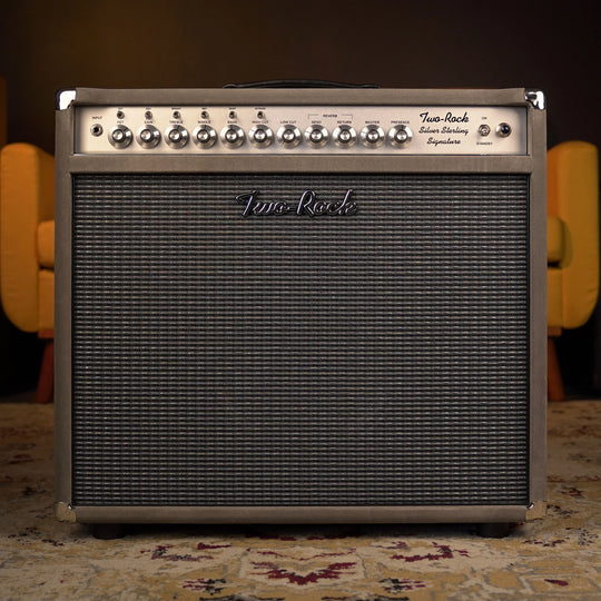 Two-Rock Sterling Silver Signature 100w Combo 1x12 - Dark Grey Suede