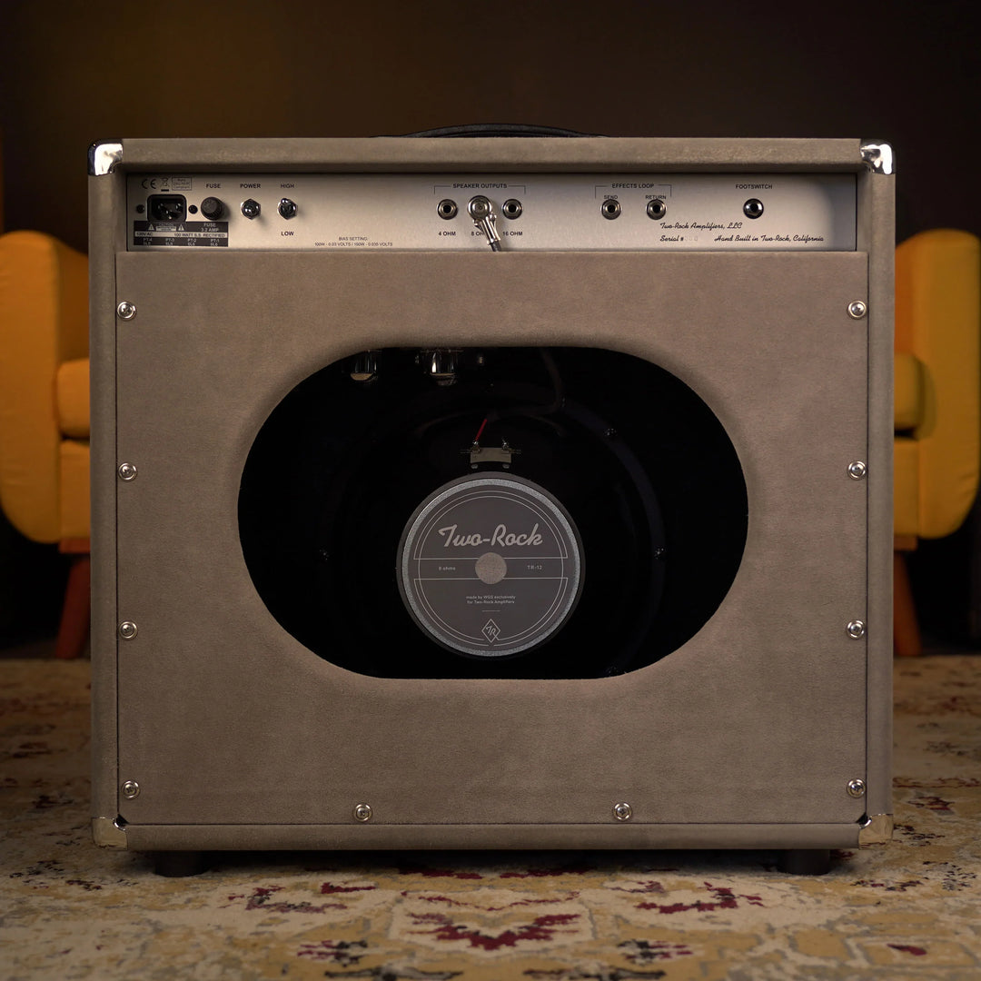 Two-Rock Sterling Silver Signature 100w Combo 1x12 - Dark Grey Suede