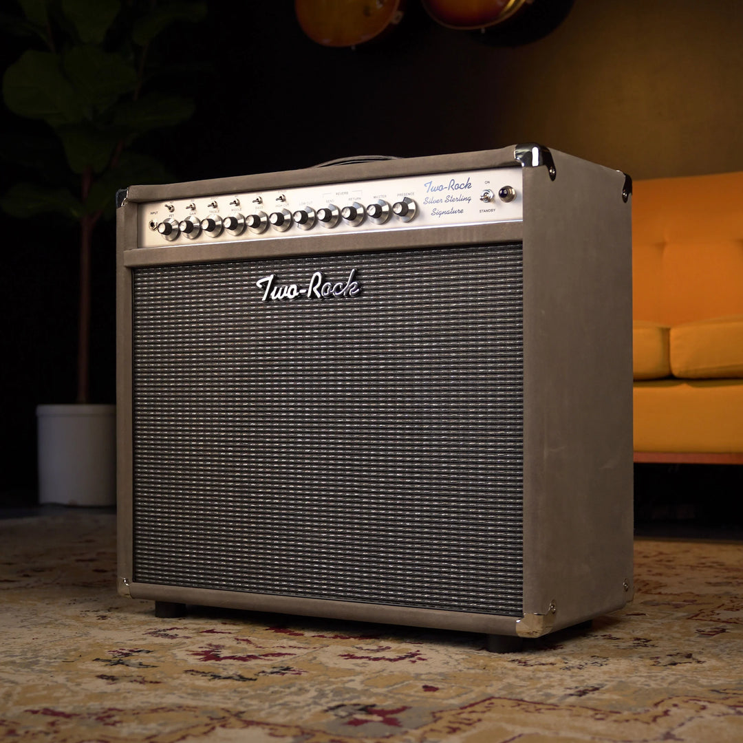 Two-Rock Sterling Silver Signature 100w Combo 1x12 - Dark Grey Suede