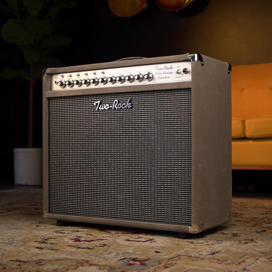Two-Rock Sterling Silver Signature 100w Combo 1x12 - Dark Grey Suede