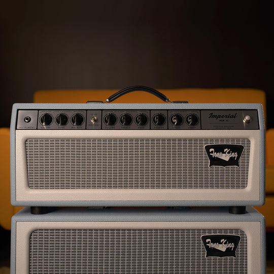 Tone King Imperial Mk II Head with 1x12" Open Back Cab - Baby Blue