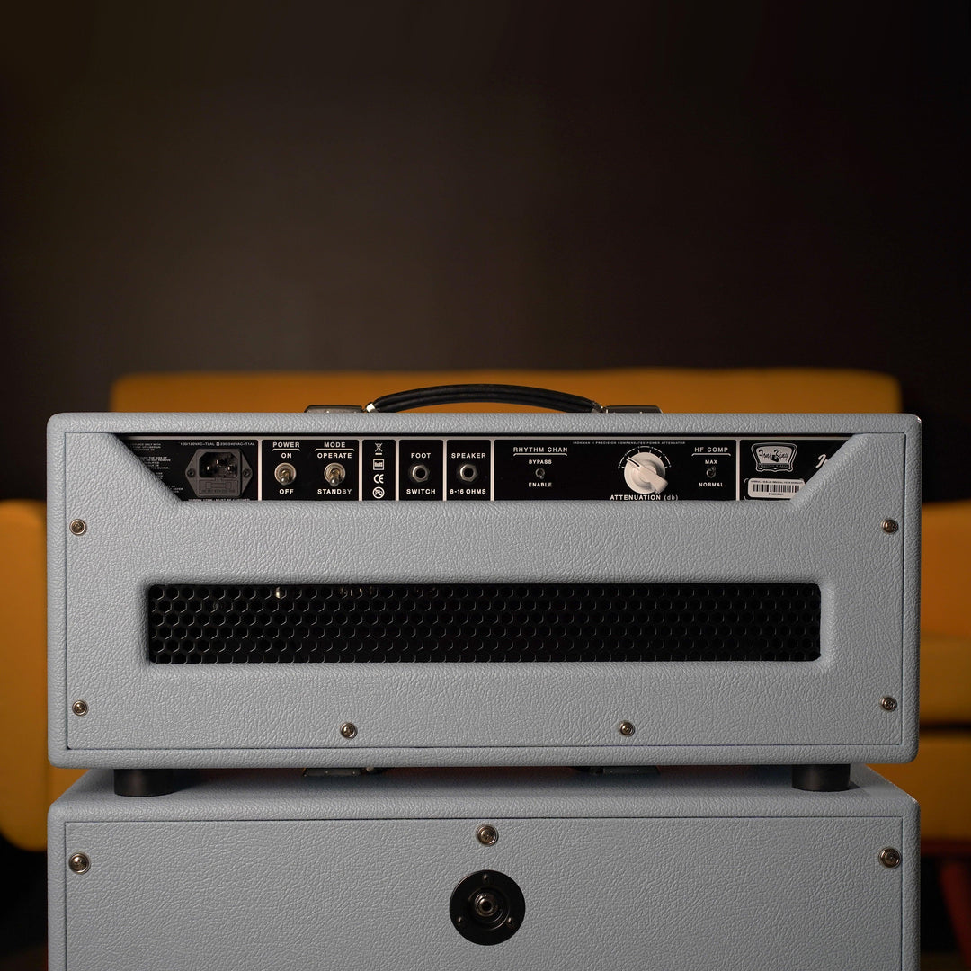 Tone King Imperial Mk II Head with 1x12" Open Back Cab - Baby Blue
