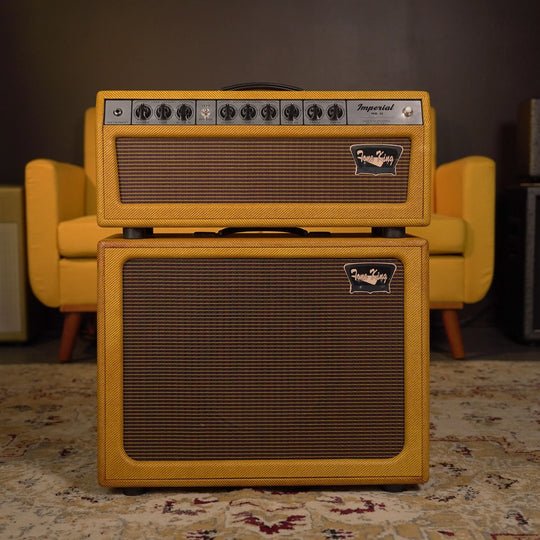 Tone King Imperial Mk II Head with 1x12" Open Back Cab - Tweed