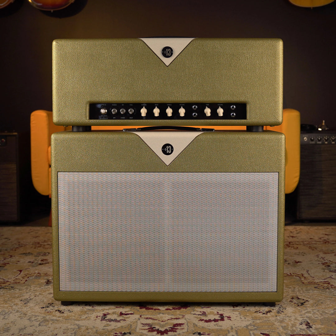 Divided By 13 FTR 37 Head w/ 2x12F Cab - Gold Tolex