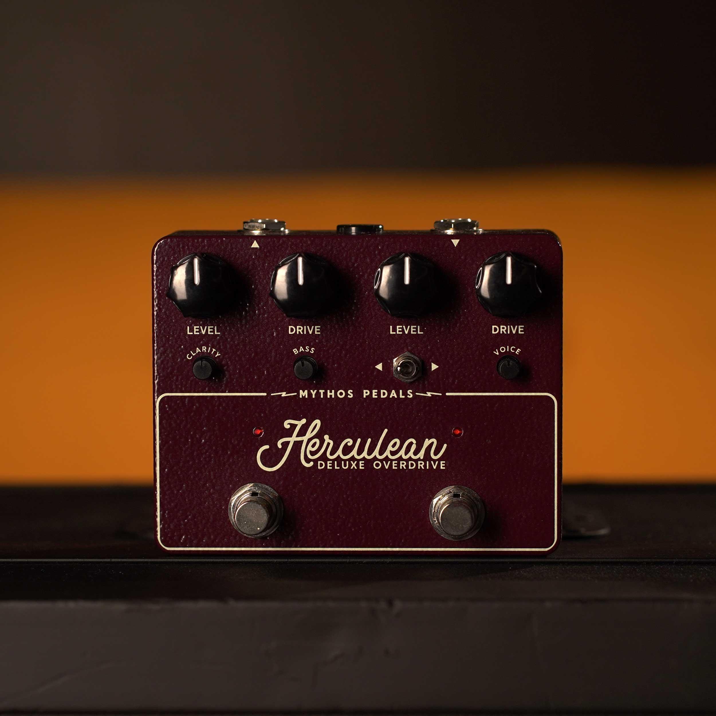 herculean pedal Mythos Pedals Herculean Deluxe Overdrive – High Voltage Guitars