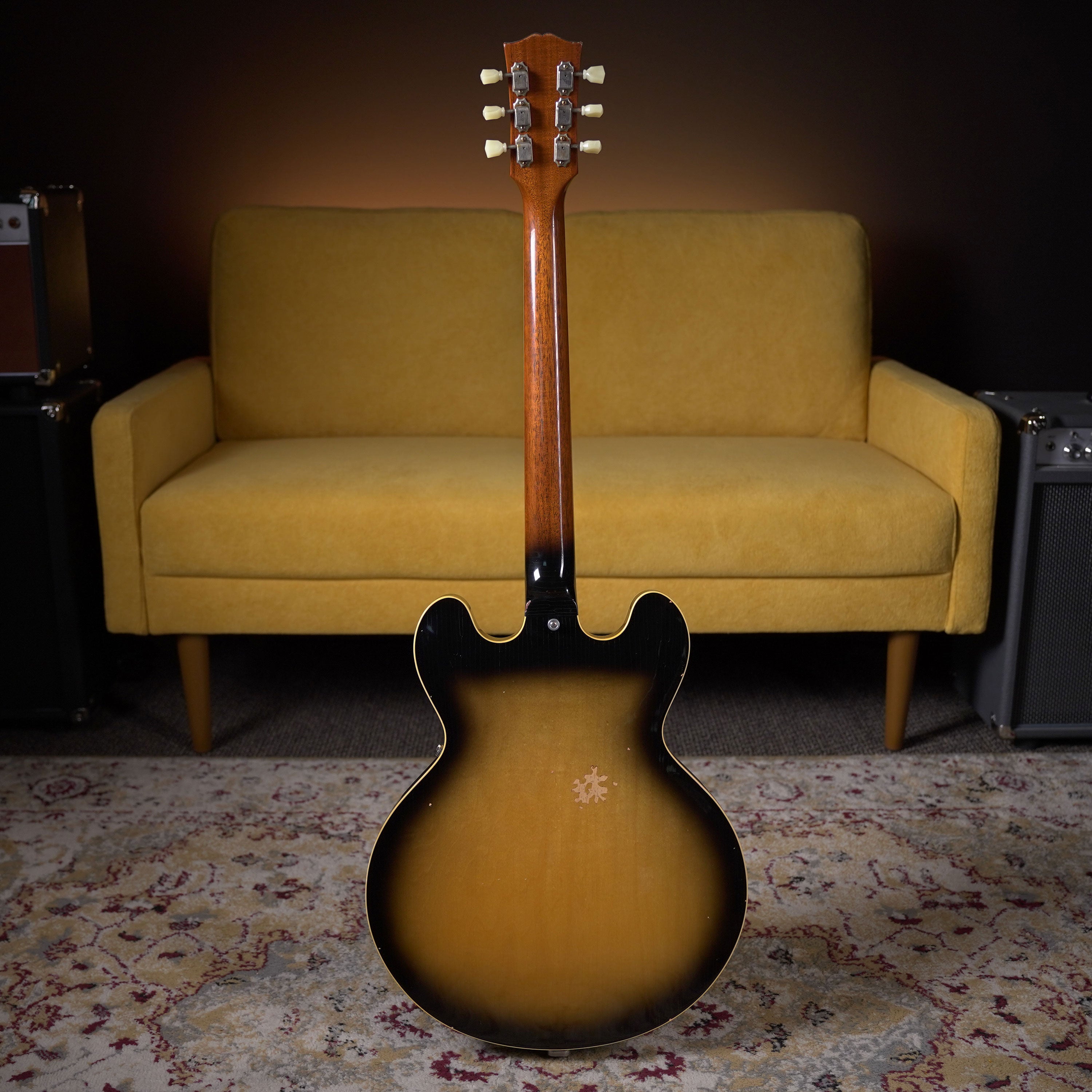 2019 Gibson Custom Heavy Aged '59 ES-335 - Argentine Grey – High
