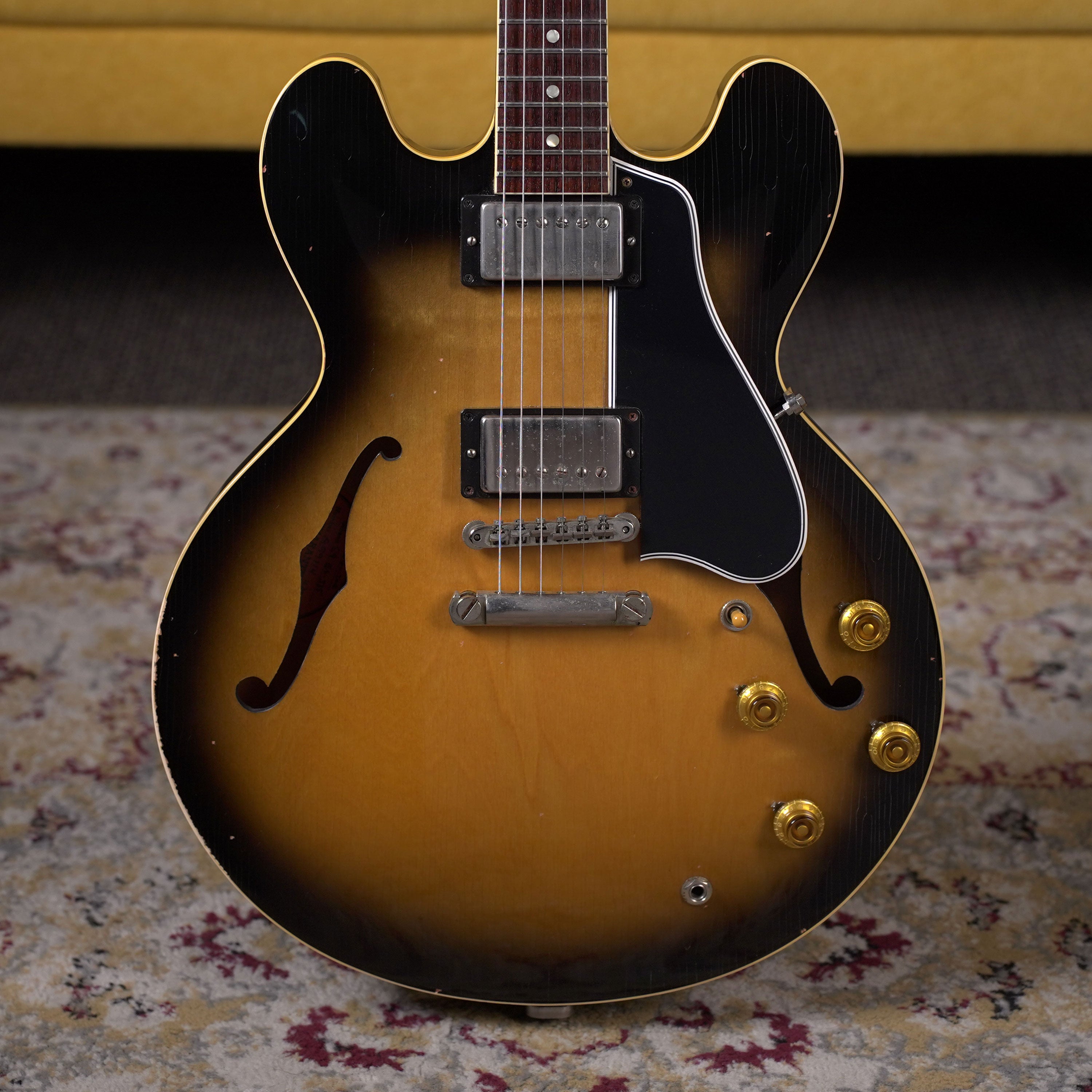 2019 Gibson Custom Heavy Aged '59 ES-335 - Argentine Grey – High
