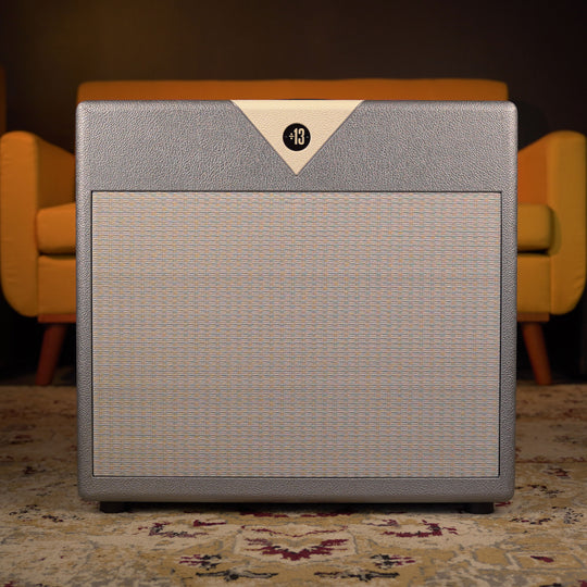 Divided By 13 BTR 23 Combo 1x12 - Silver Tolex w/ Ivory Bronco V