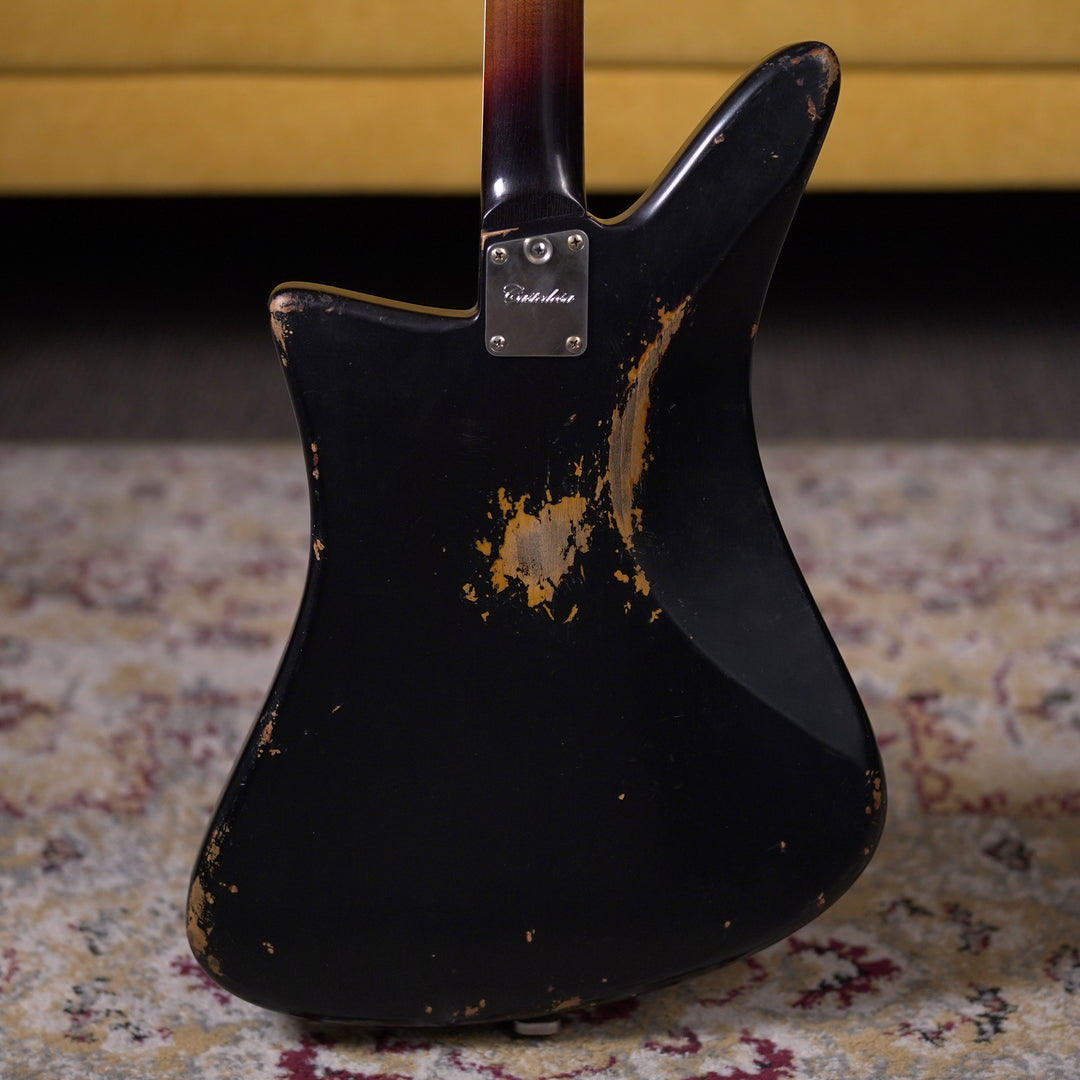 Castedosa Maravilla L-84 - Black Over 3-Tone Sunburst