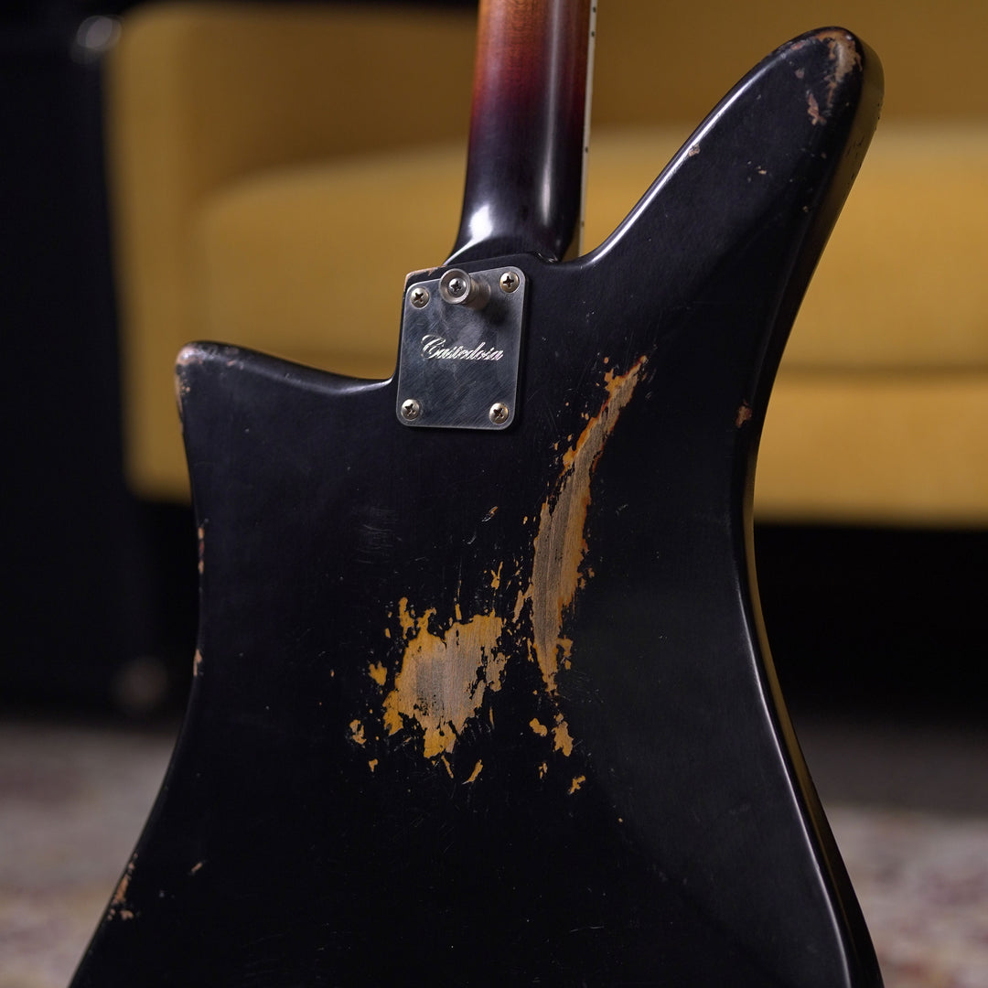Castedosa Maravilla L-84 - Black Over 3-Tone Sunburst