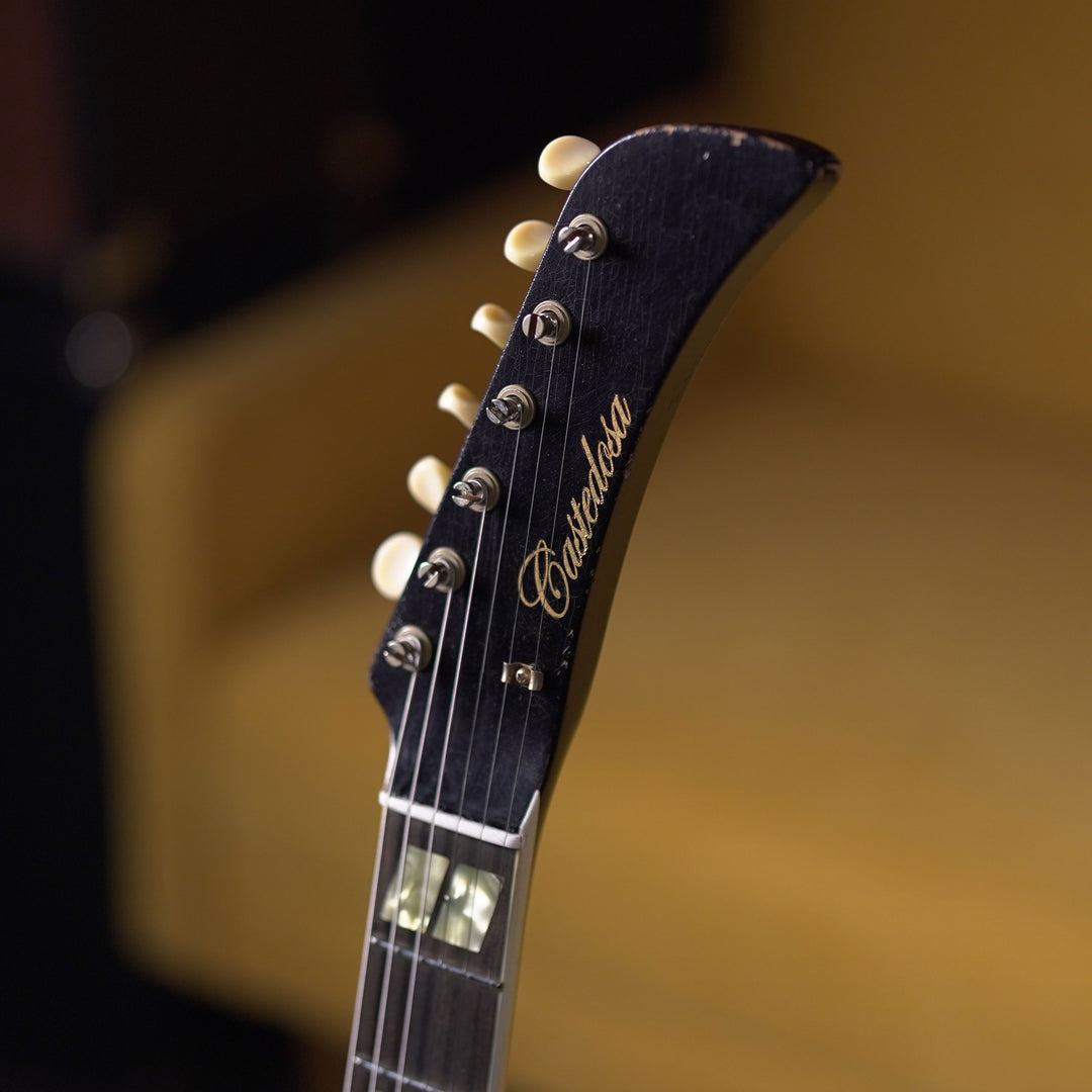 Castedosa Maravilla L-84 - Black Over 3-Tone Sunburst
