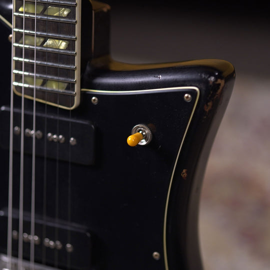 Castedosa Maravilla L-84 - Black Over 3-Tone Sunburst