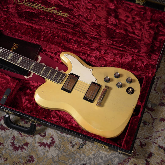 Castedosa Marianna Bevel - Aged Vintage White