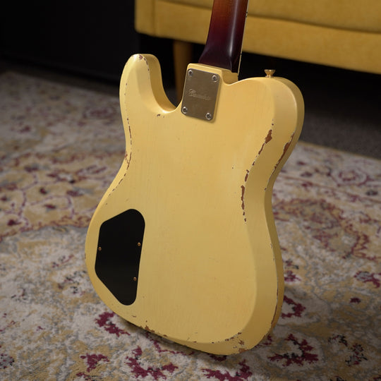 Castedosa Marianna Bevel - Aged Vintage White