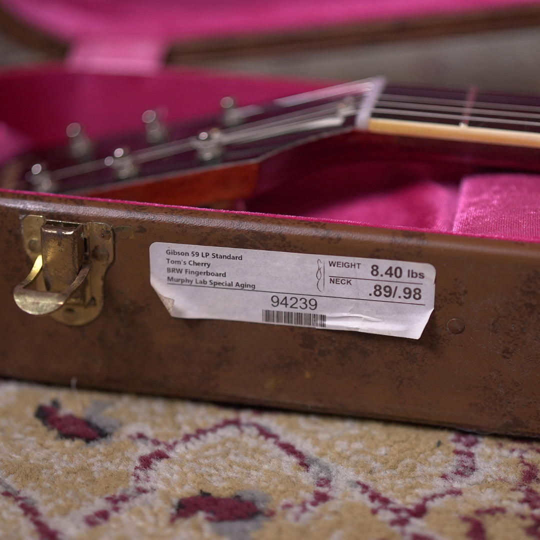 2024 Gibson Custom Murphy Lab 1959 Les Paul Limited Edition - Tom's Cherry