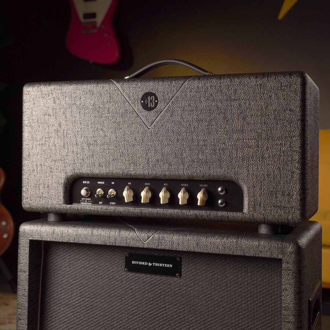 Divided By 13 BTR 23 Head w/ 1x12 Rock Block Cab - Pewter Trout Tolex