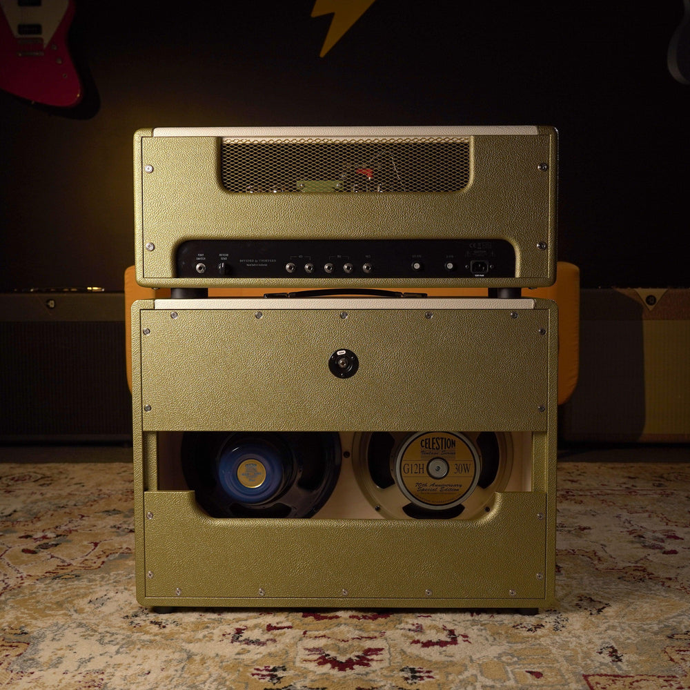 Divided By 13 FTR 37 Head w/ 2x12F Cab - Gold Tolex