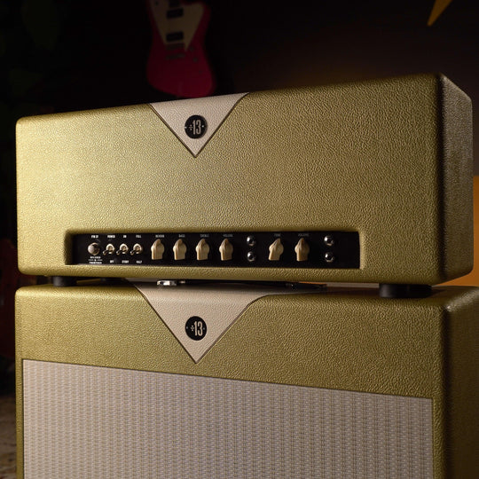 Divided By 13 FTR 37 Head w/ 2x12F Cab - Gold Tolex