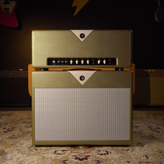 Divided By 13 FTR 37 Head w/ 2x12F Cab - Gold Tolex