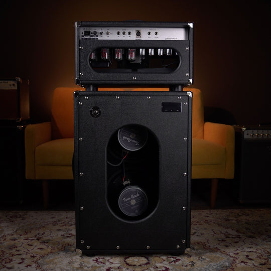 Two-Rock Classic Reverb Signature 100w Head w/ 2x12 Cab - Black Bronco