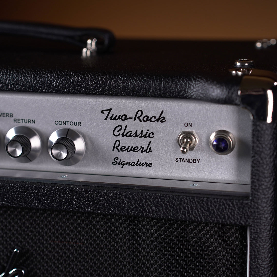 Two-Rock Classic Reverb Signature 100w Head w/ 2x12 Cab - Black Bronco