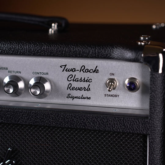 Two-Rock Classic Reverb Signature 100w Head w/ 2x12 Cab - Black Bronco