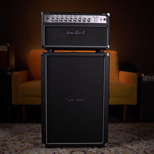 Two-Rock Classic Reverb Signature 100w Head w/ 2x12 Cab - Black Bronco
