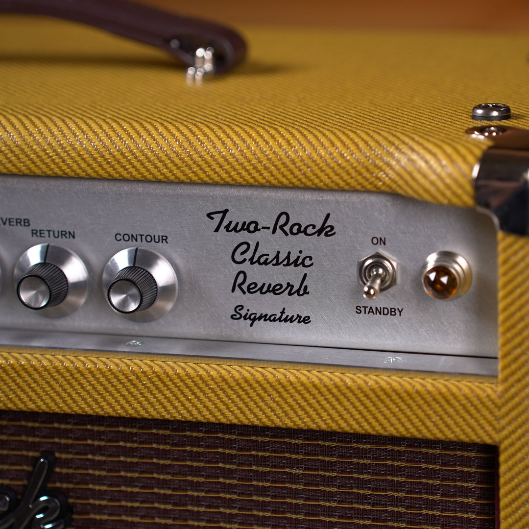 Two-Rock Classic Reverb Signature 40w Combo 1x12 - Amber Lacquered Tweed