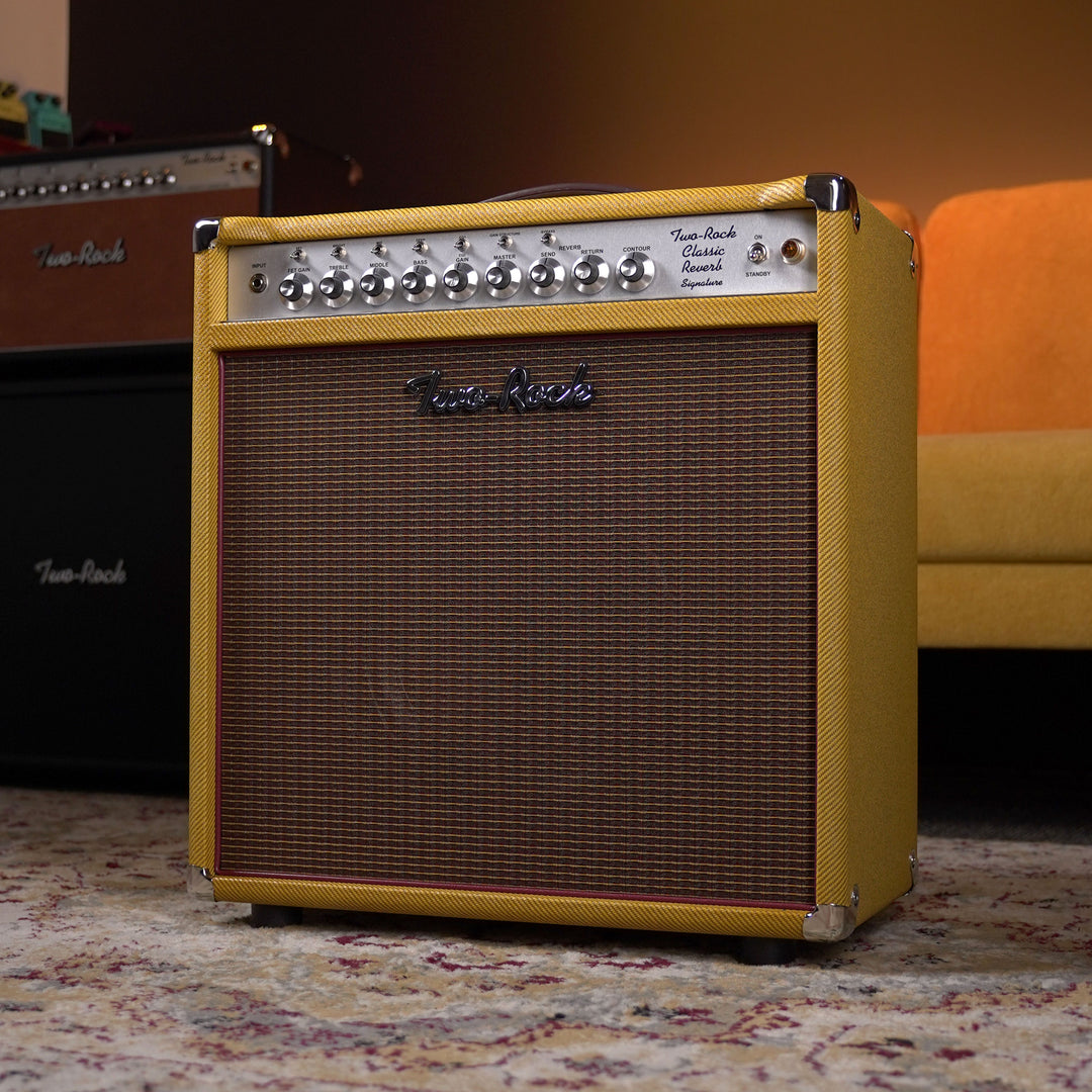 Two-Rock Classic Reverb Signature 40w Combo 1x12 - Amber Lacquered Tweed