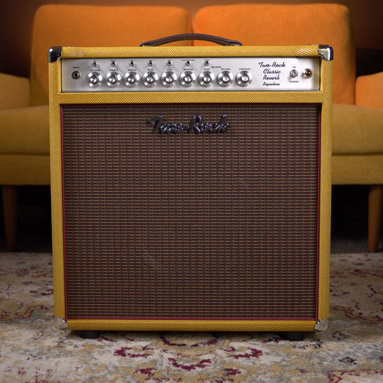 Two-Rock Classic Reverb Signature 40w Combo 1x12 - Amber Lacquered Tweed