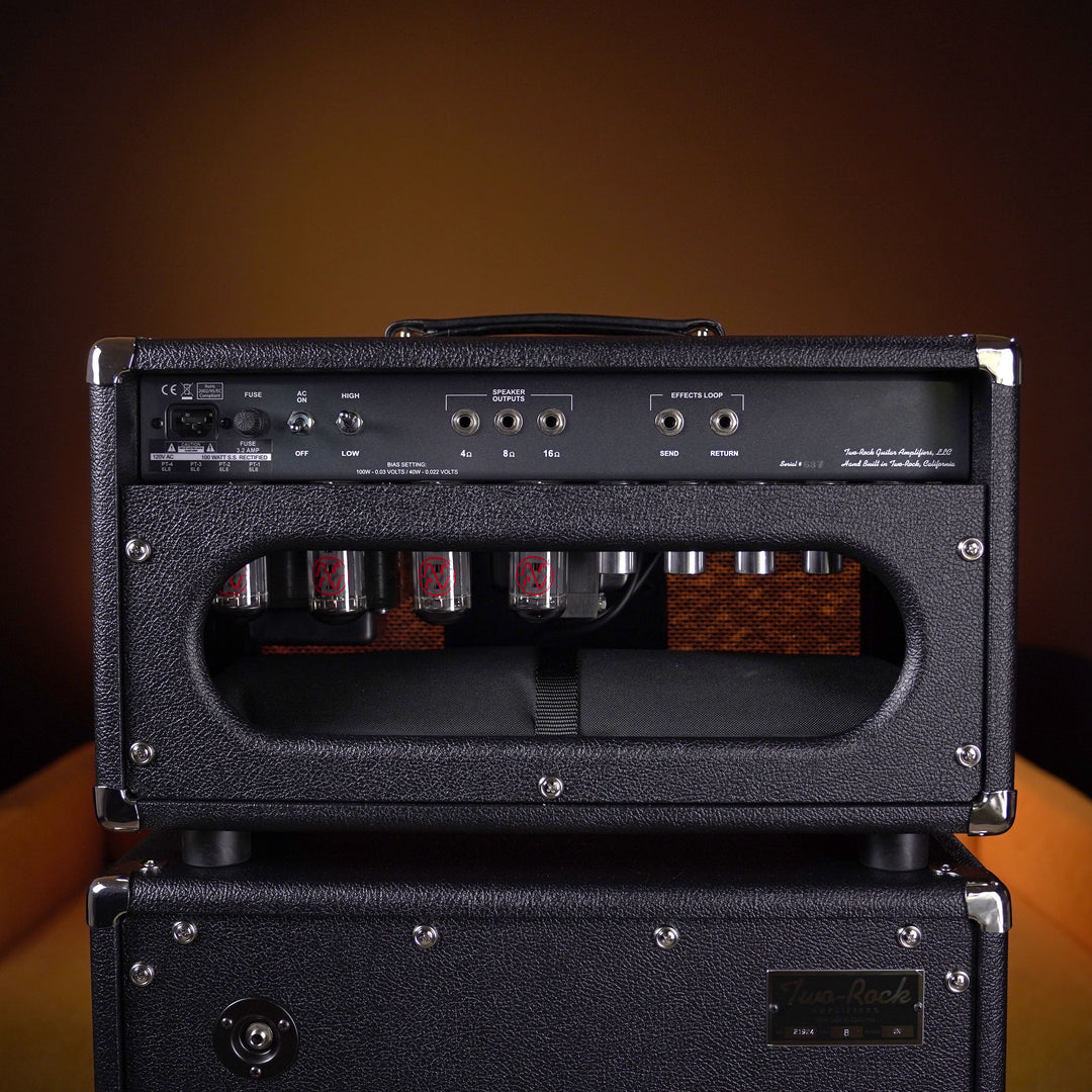 Two-Rock Traditional Clean 100w Head w/ 2x12 Cab - Black Bronco