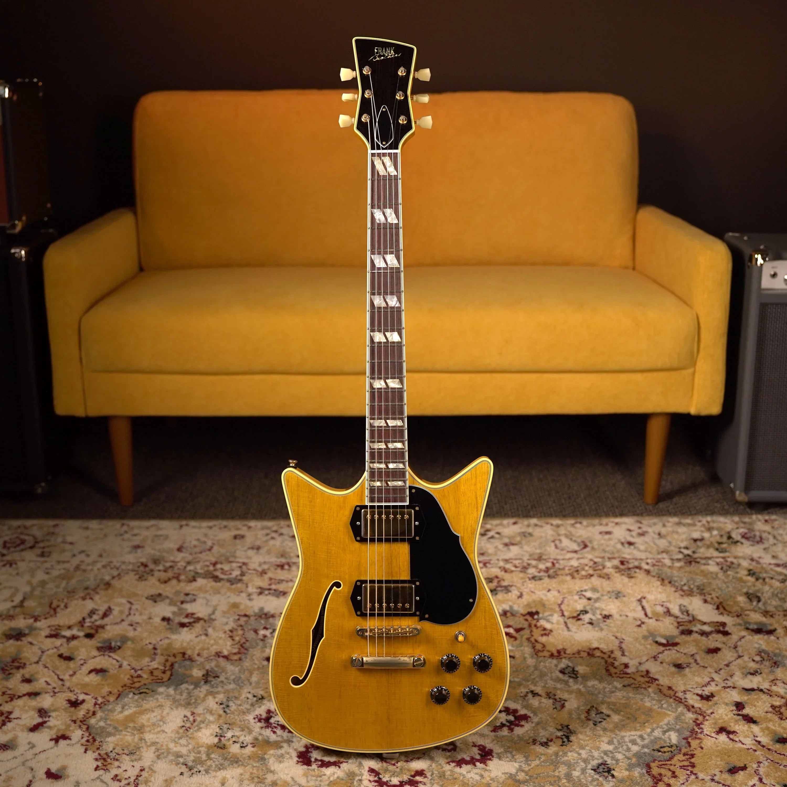 Frank Brothers Arcade Thinline - Amber – High Voltage Guitars