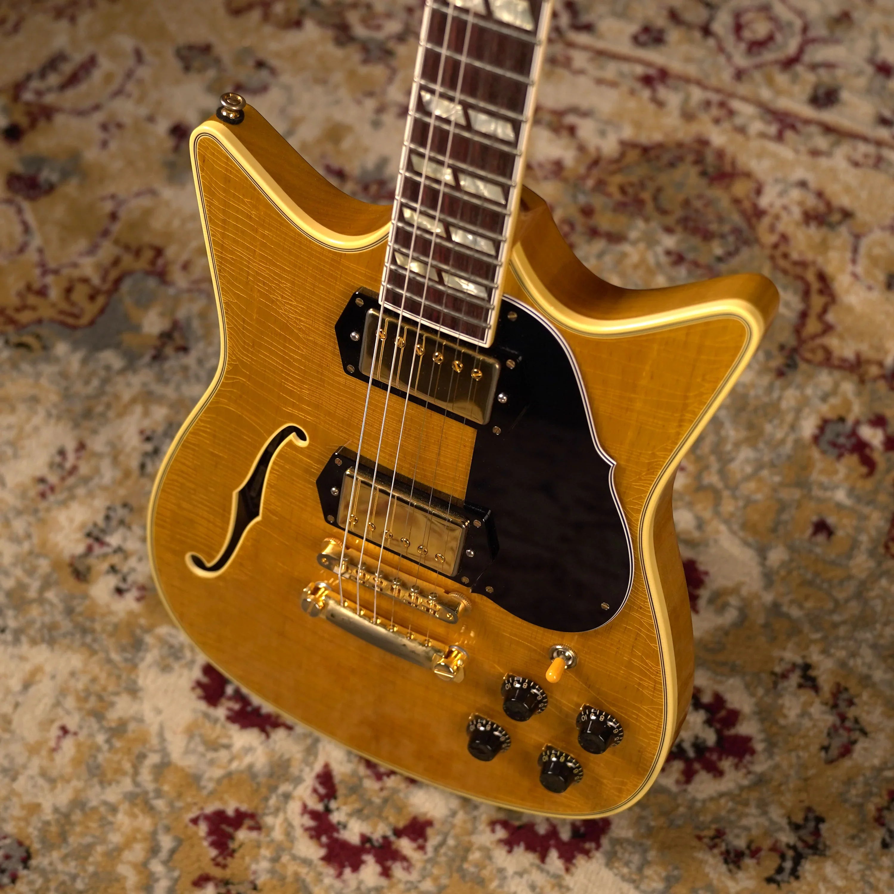 Frank Brothers Arcade Thinline - Amber – High Voltage Guitars