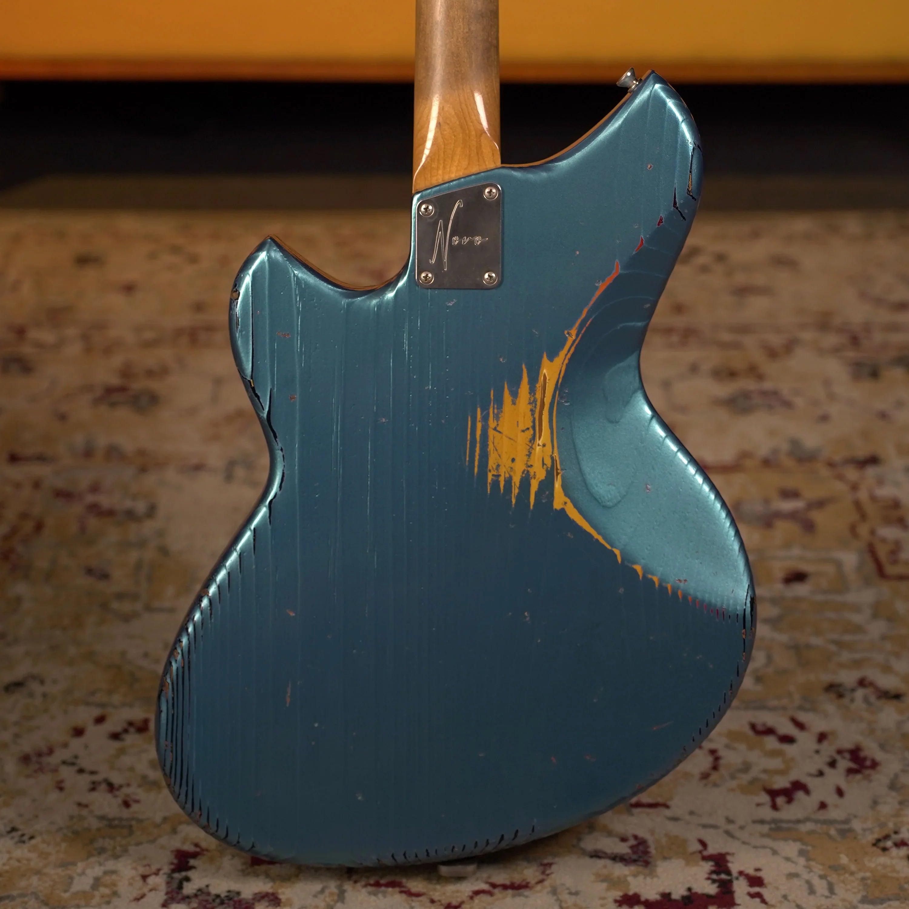 Novo Serus J - Lake Placid Blue over '64 3-Tone Sunburst – High