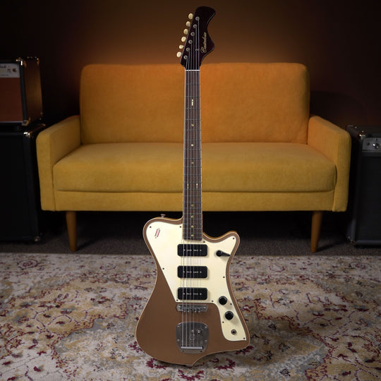 Castedosa Halcón Baritone - Firemist Gold Top